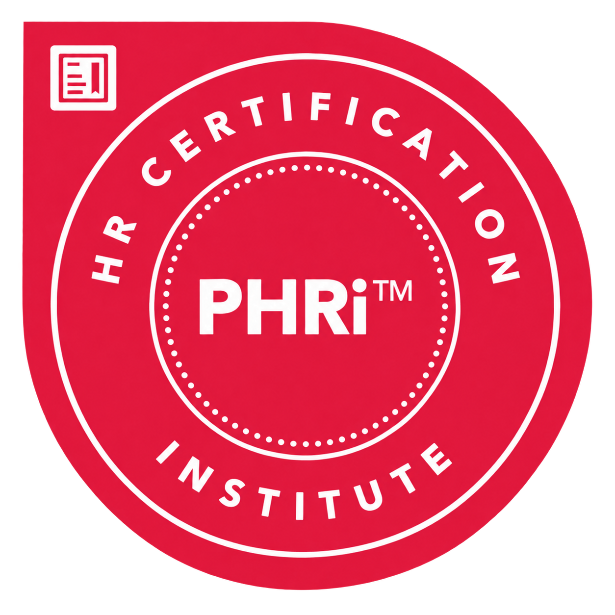 Professional in Human Resources – International (PHRi) certification badge